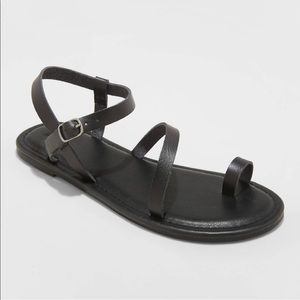 NEW Size 8 Naked Ankle Strap Sandals